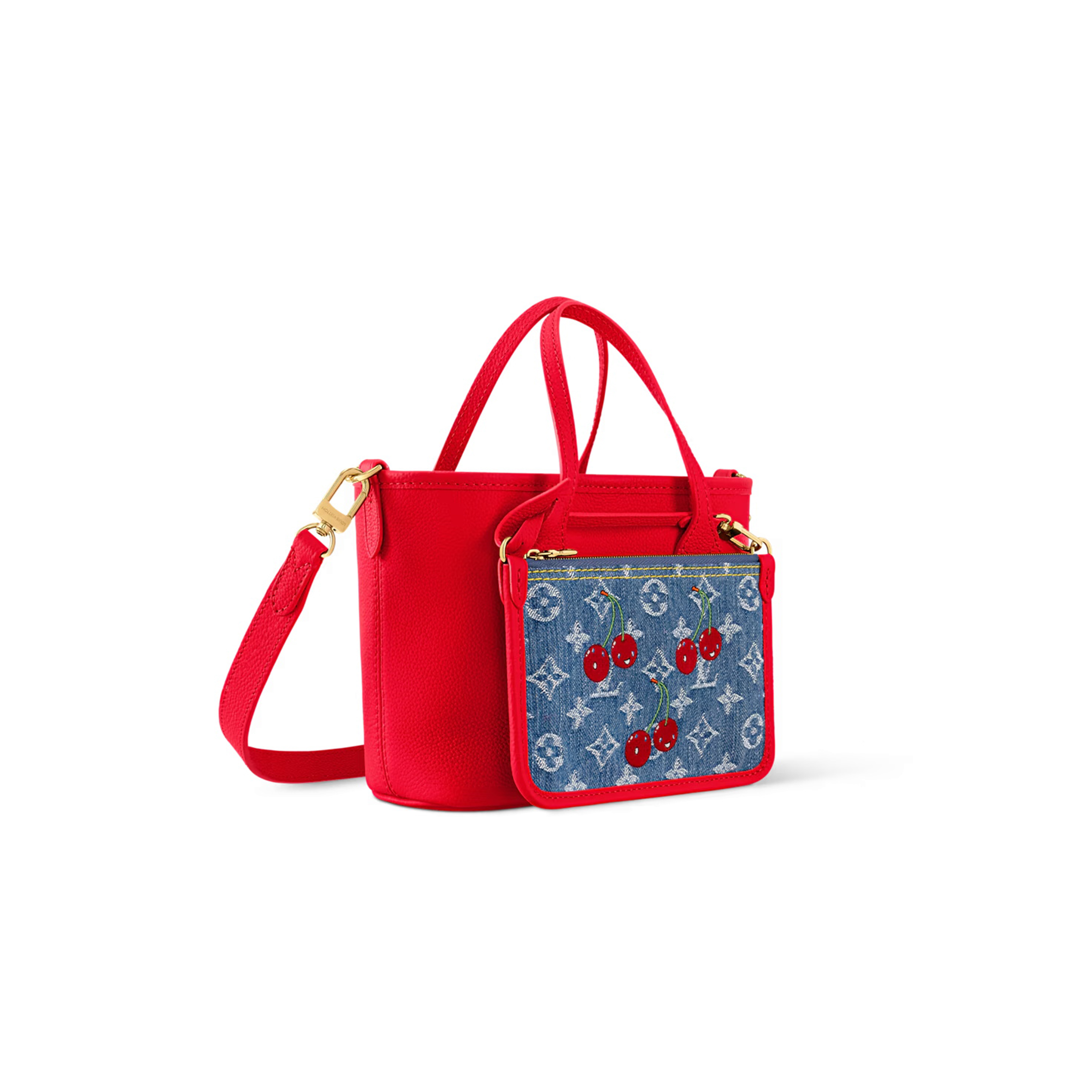 LOUIS VUITTON MASTER MURAKAMI LV X TM NEVERFULL INSIDE OUT BB M14997 (26*17*11cm)